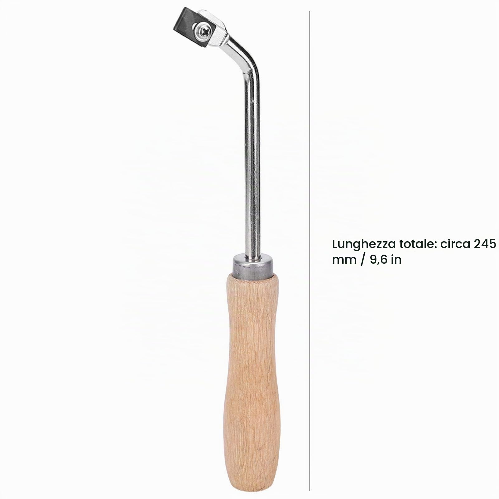 Kuuleyn sgorbia scanalatura pavimenti PVC 3 lame faggio