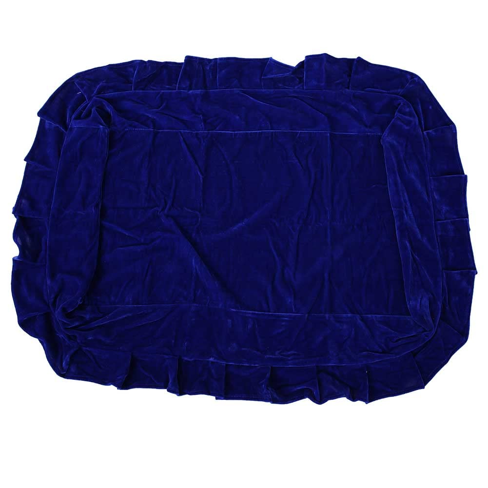 Kuuleyn Copertura Panca Pianoforte 75x35 cm Tessuto Blu