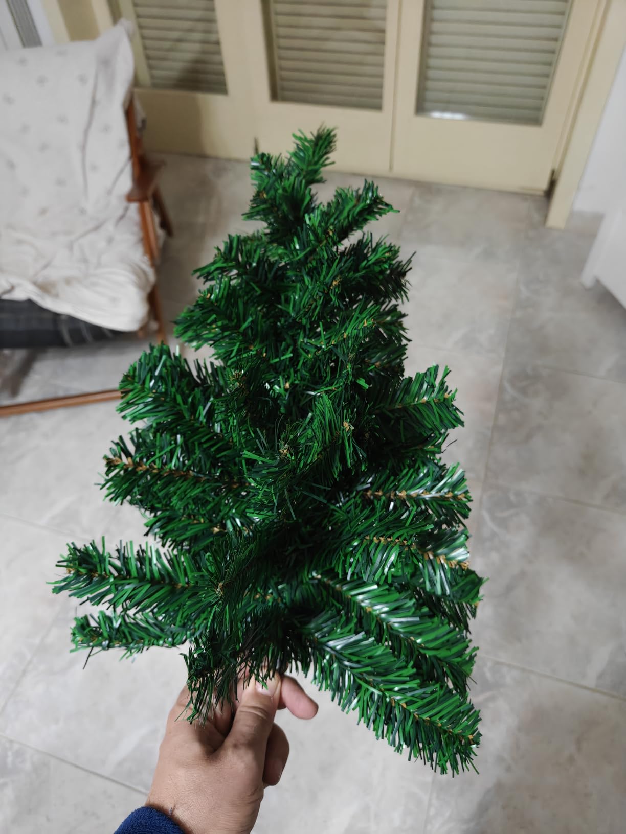 Hapivida Swag Natalizio 45 cm Verde 2 Pezzi PVC
