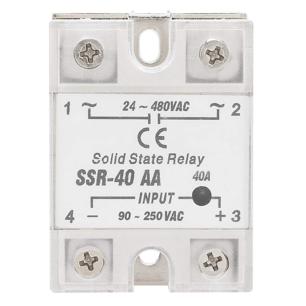 Kuuleyn SSR-40AA rele stato solido 40A AC-AC 3 poli