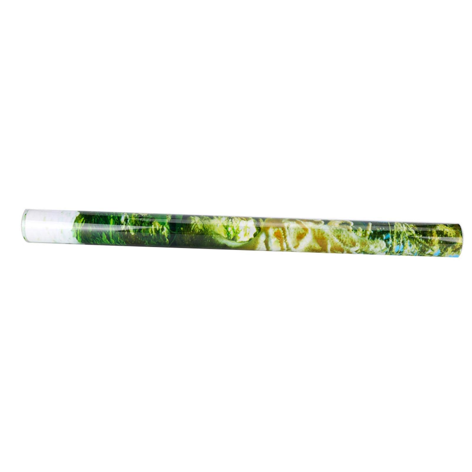 Kuuleyn Sfondo Acquario Adesivo PVC 122x50 cm Piante Corallo