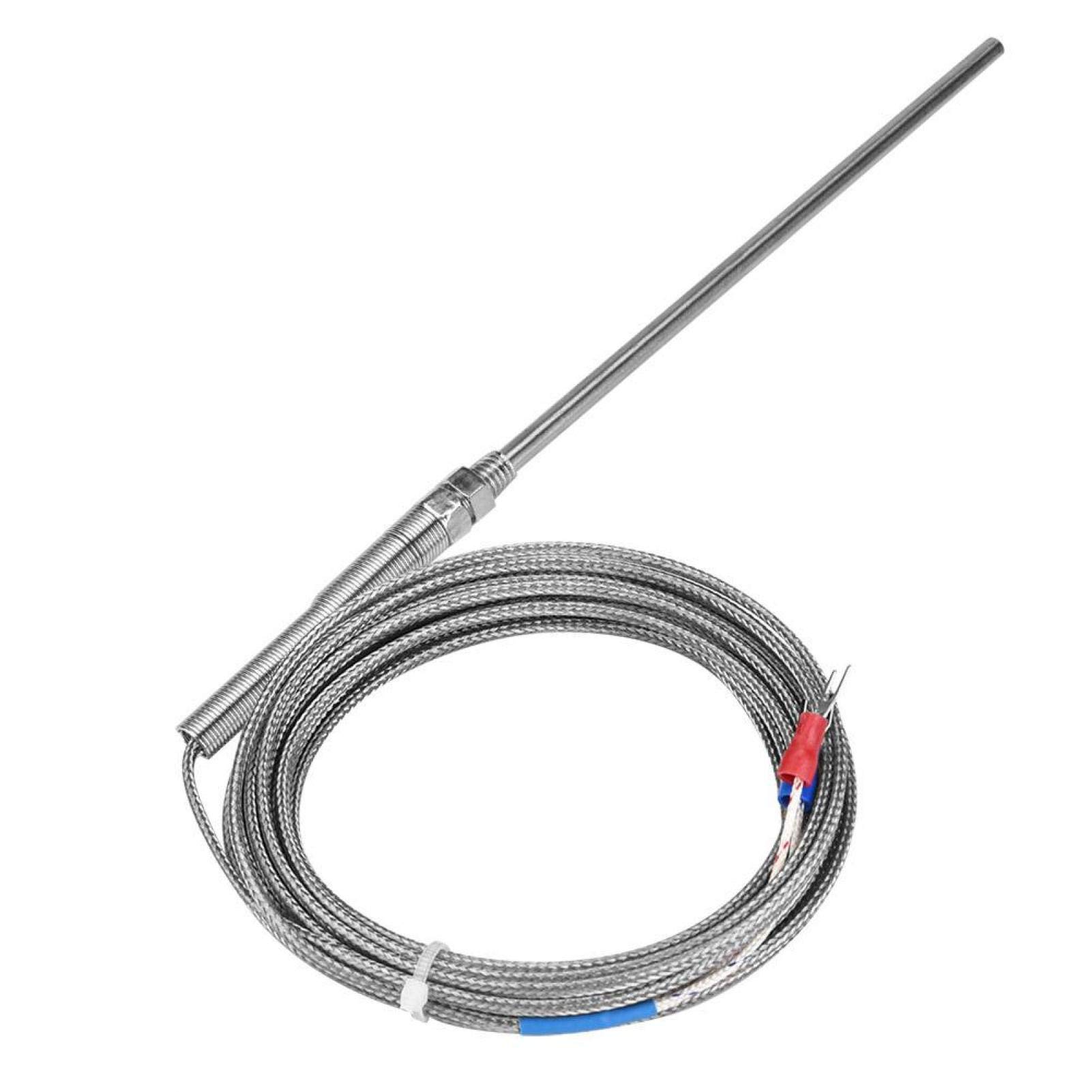 Kuuleyn Tipo K termocoppia M8 150mm 2pz cavo 5m 400°C