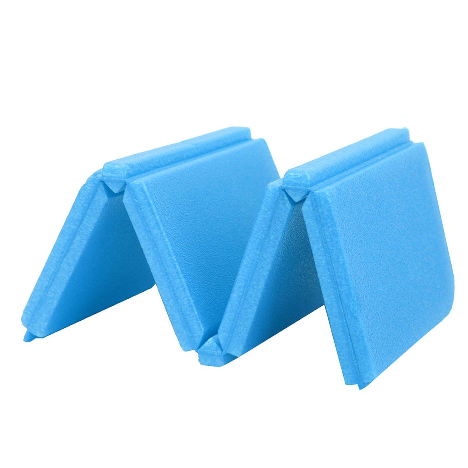 Kuuleyn Tappetino Pieghevole XPE Blu 4 Pezzi Impermeabile