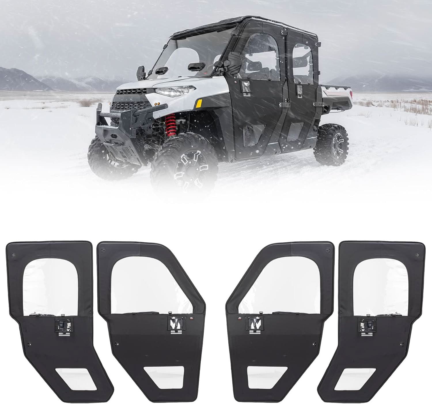 KEMIMOTO Ranger CREW XP 1000 porte superiori morbide 4 pezzi