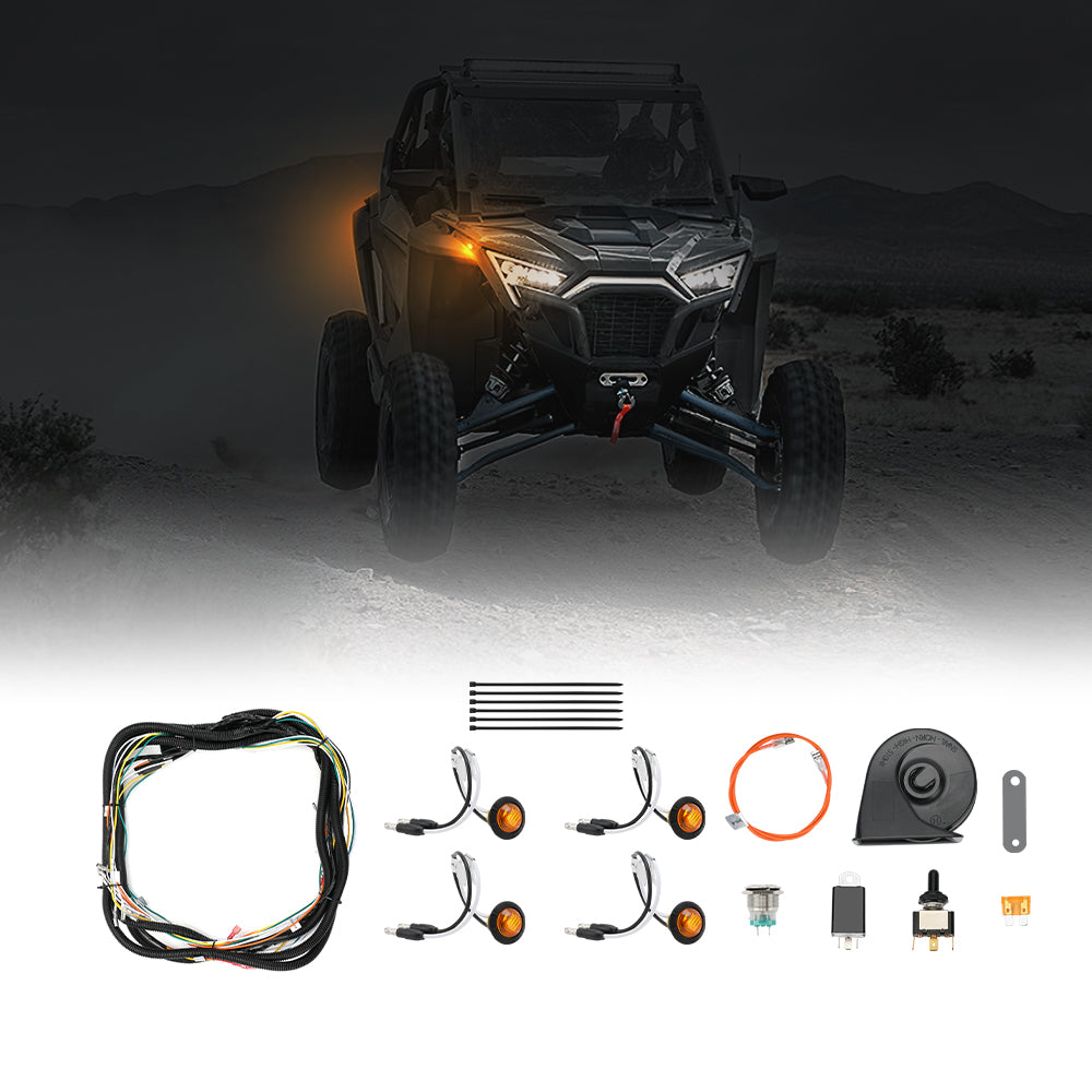 KEMIMOTO UTV kit frecce indicatori direzione universale