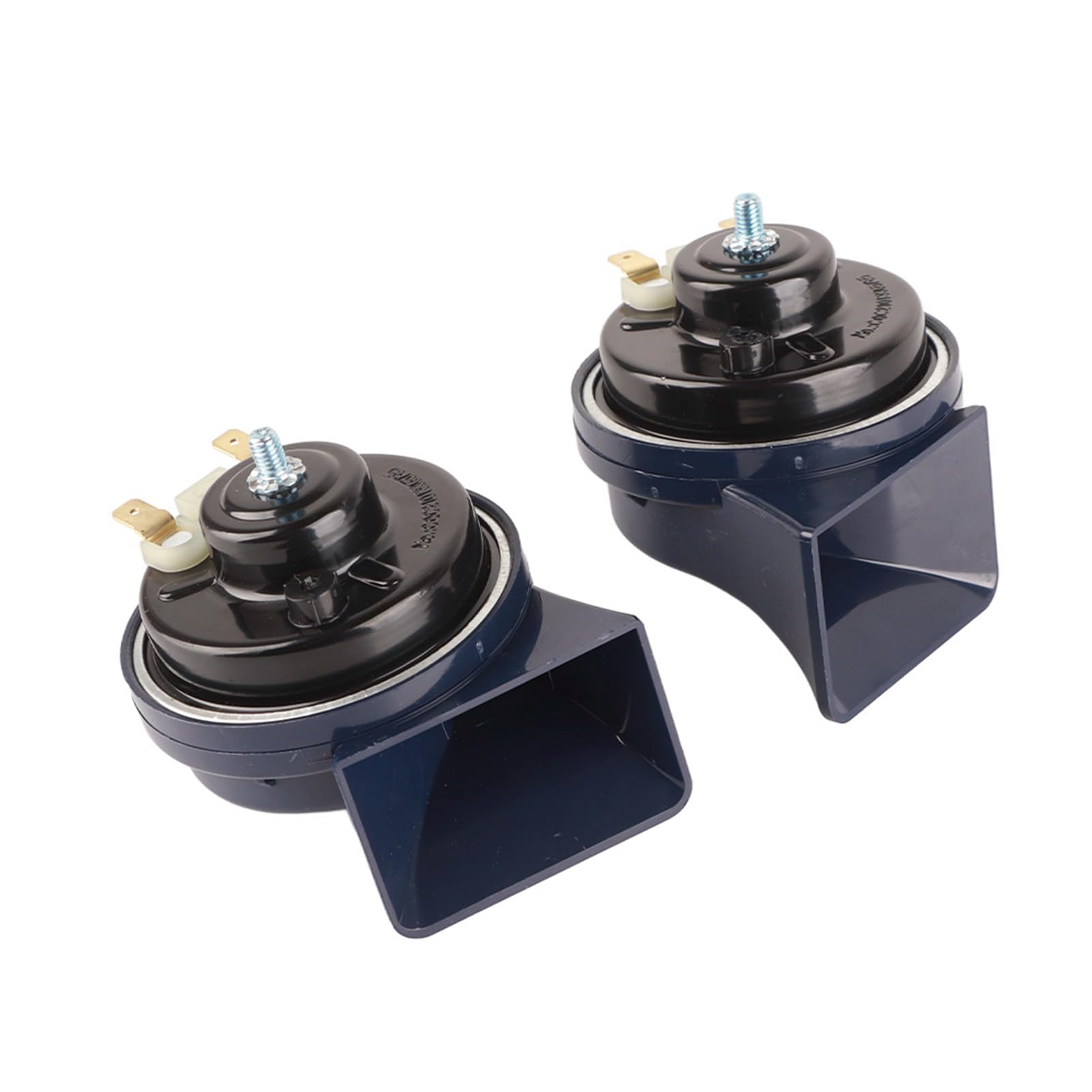 AOWINHIT Clacson Lumaca Auto Moto 12V 105dB 2 Pezzi