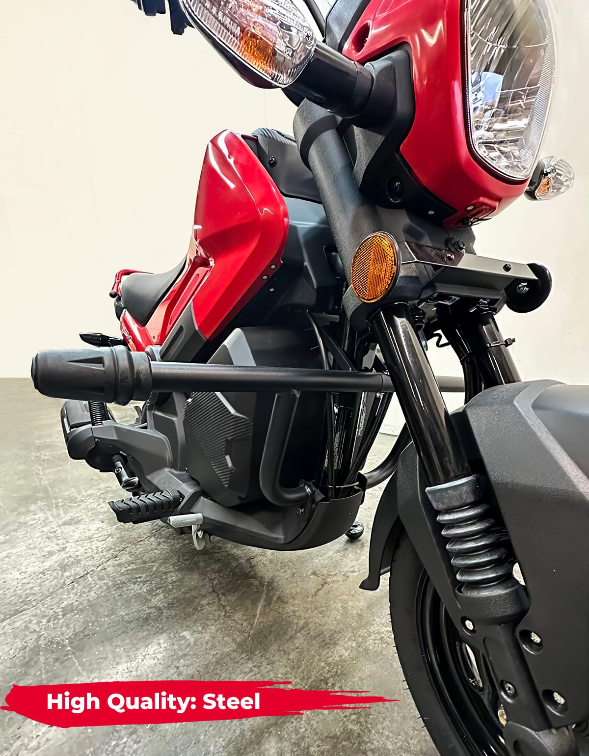 Kemimoto Navi 2022-2025 paramotore crash bar acciaio