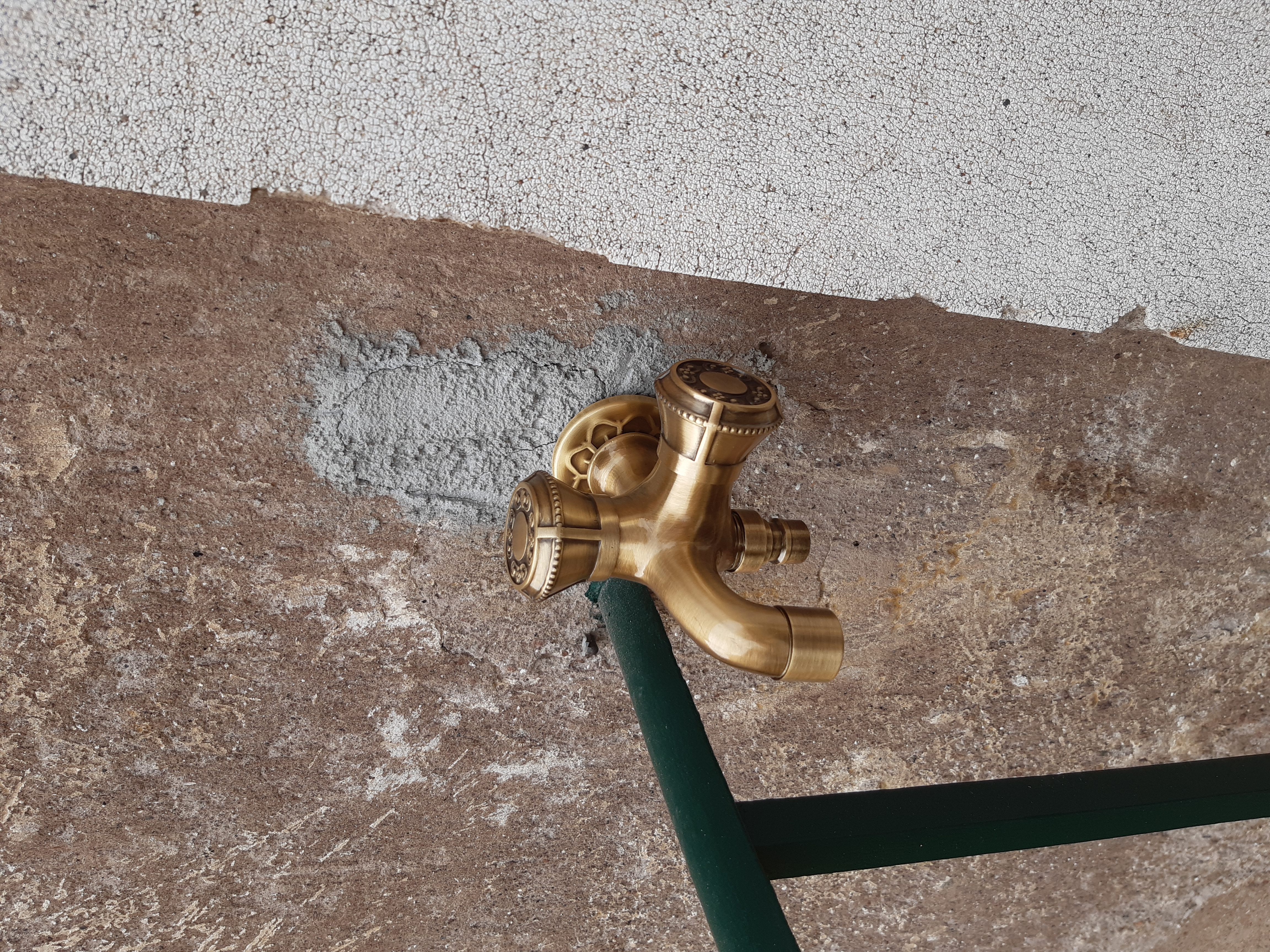 Hapivida Rubinetto Giardino Ottone G1/2 Leva Retrò