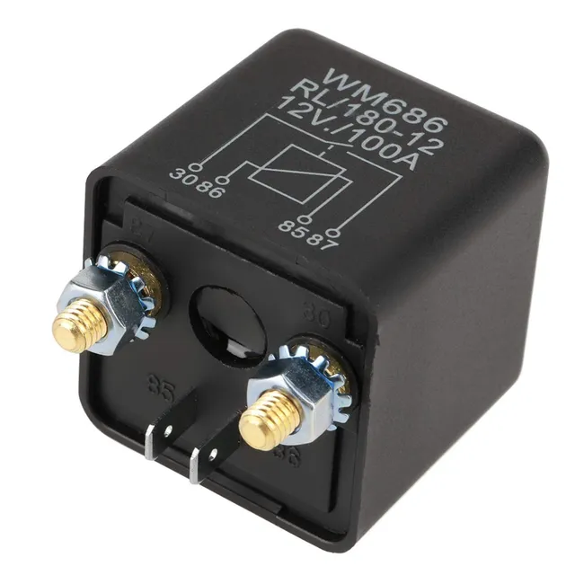 Kuuleyn Relè avviamento auto 12V 100A 4 pin