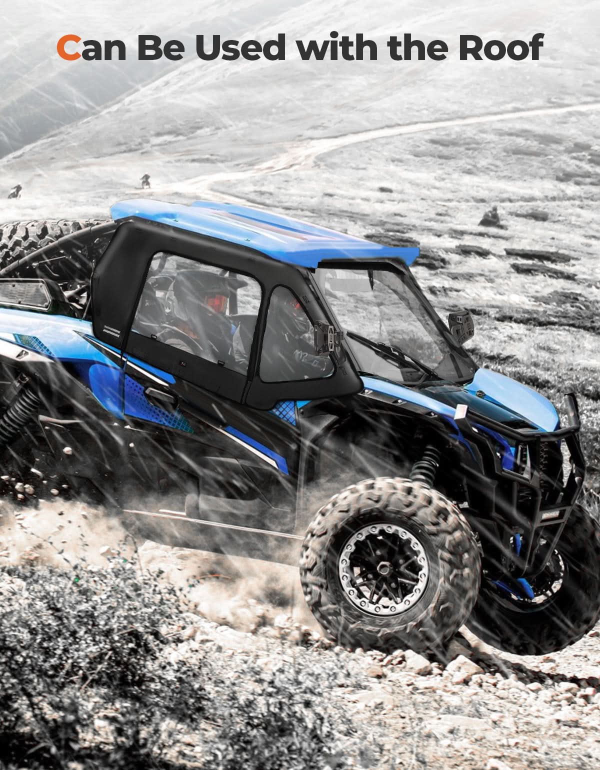 KEMIMOTO porte superiori morbide UTV per Kawasaki Teryx 1000