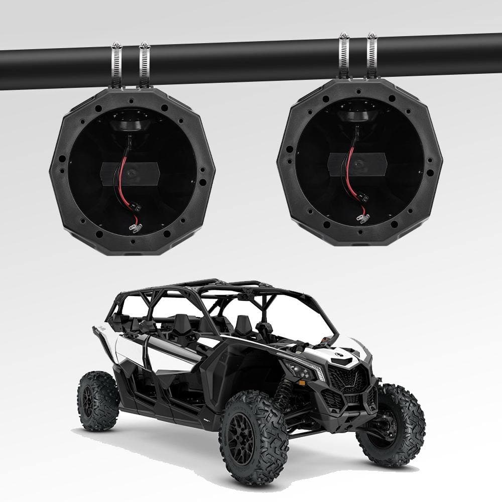 KEMIMOTO UTV box altoparlanti 6,5 pollici coppia orientabili