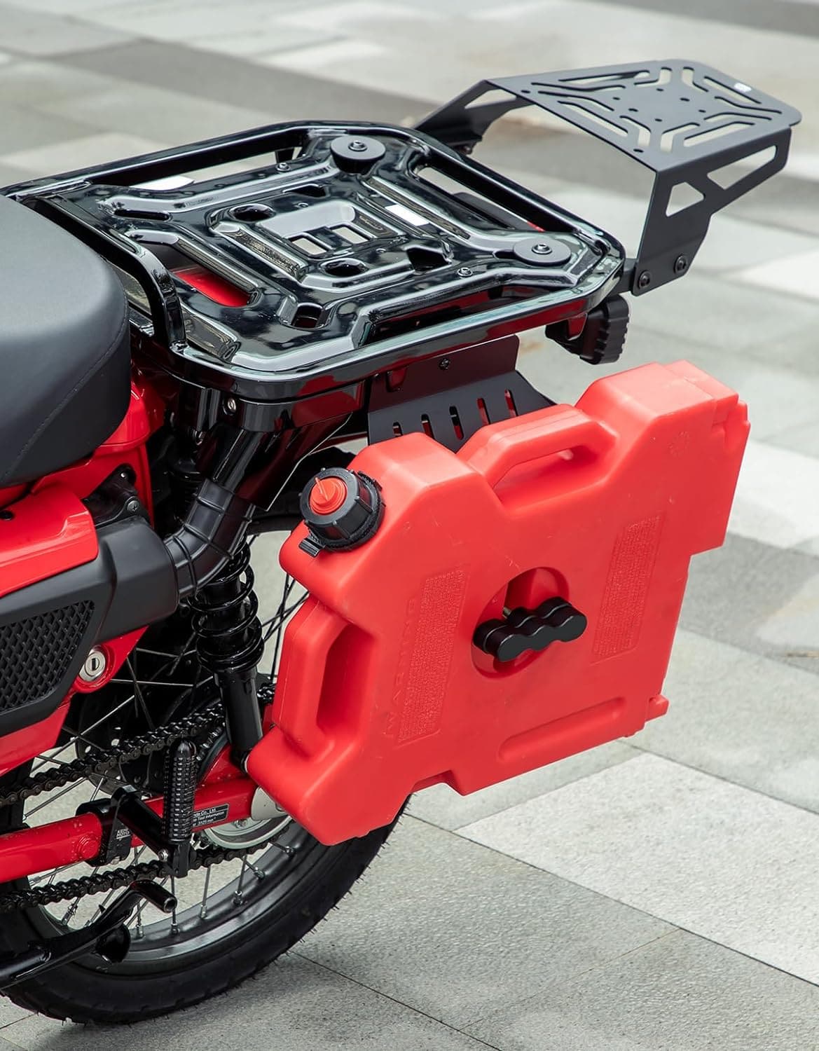 Kemimoto portaborse laterale Honda CT125 Trail 125 2021-2024 inox