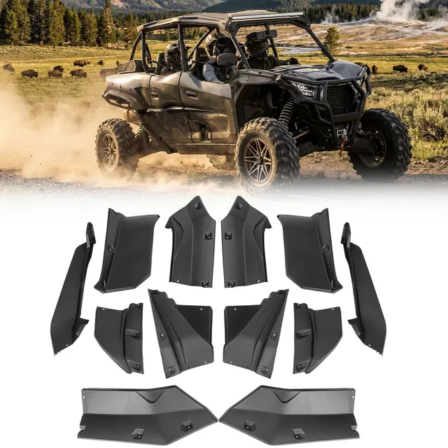Kemimoto parafanghi allargati XXL Kawasaki Teryx KRX4 1000 12pz