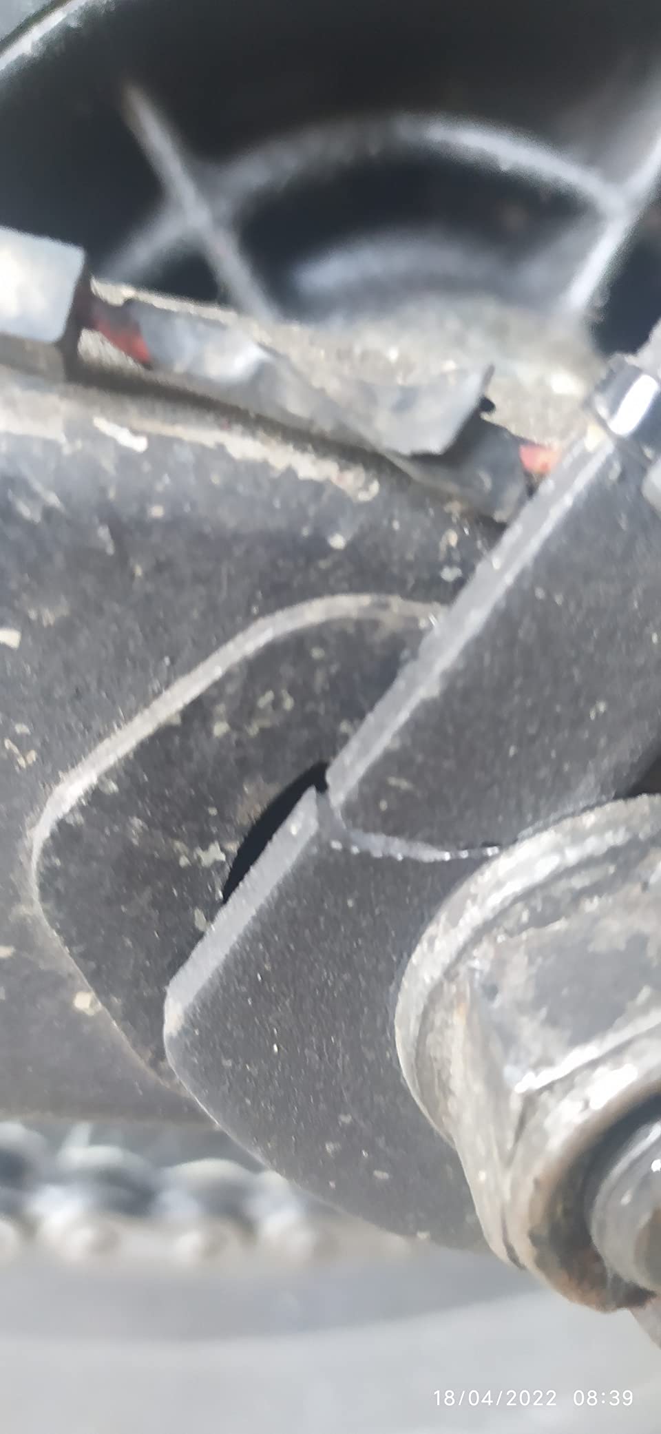Kuuleyn Parafango Posteriore Moto 12-18 Pollici Acciaio