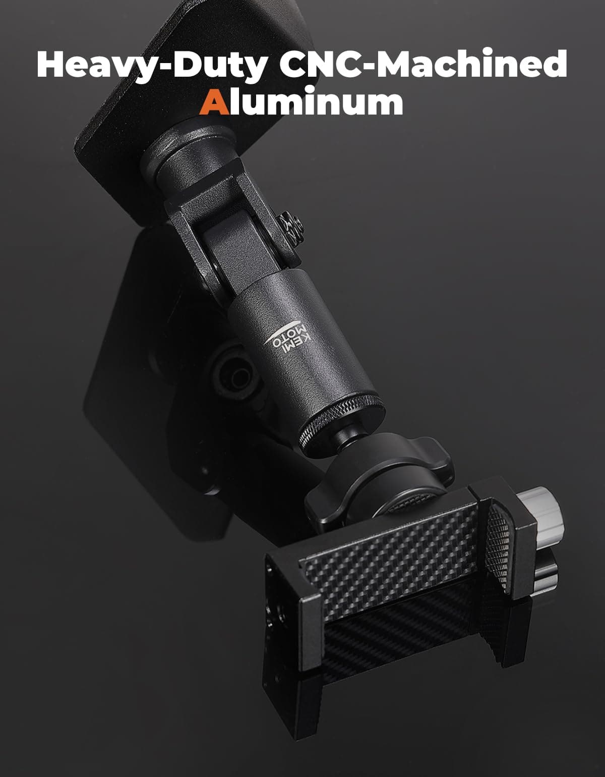 KEMIMOTO Maverick X3 Supporto Telefono CNC 360° Alluminio