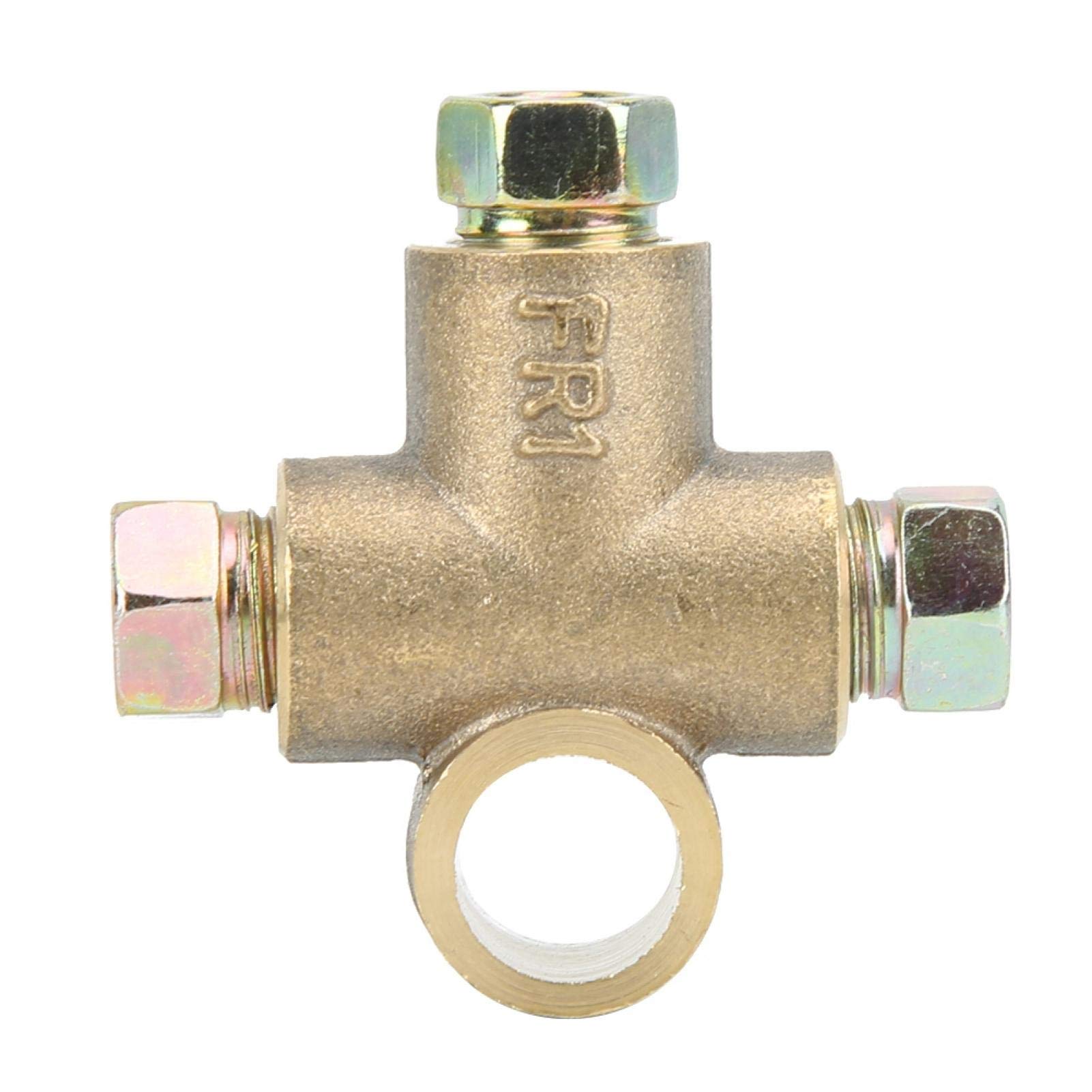 Kuuleyn Raccordo a T Tubo Freno M10 per 3/16" in Lega
