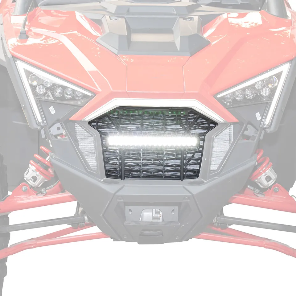 KEMIMOTO RZR PRO XP griglia anteriore mesh con barra LED