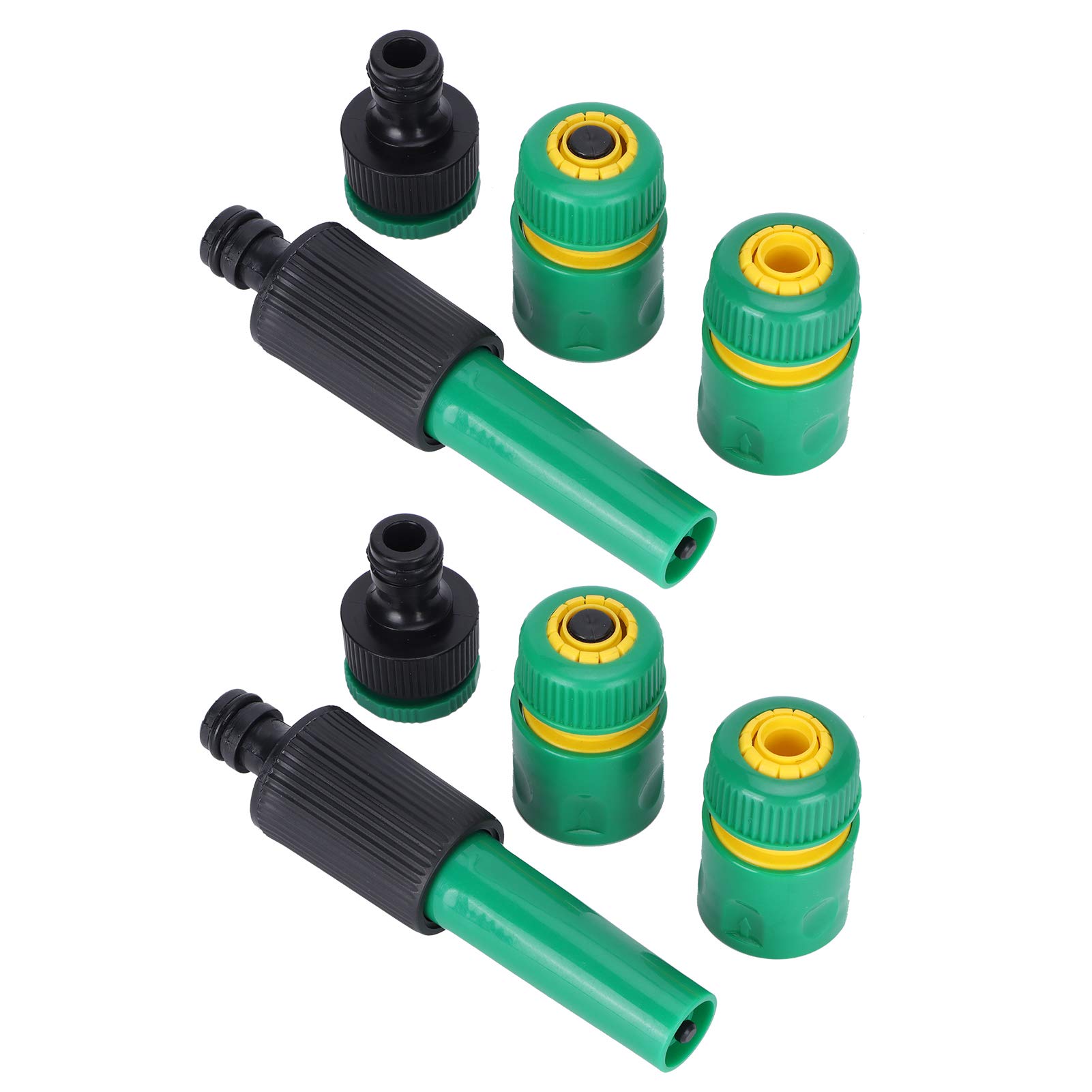 Kuuleyn Raccordo Rapido Tubo G1/2 2 Pezzi Innesto ABS Tenuta