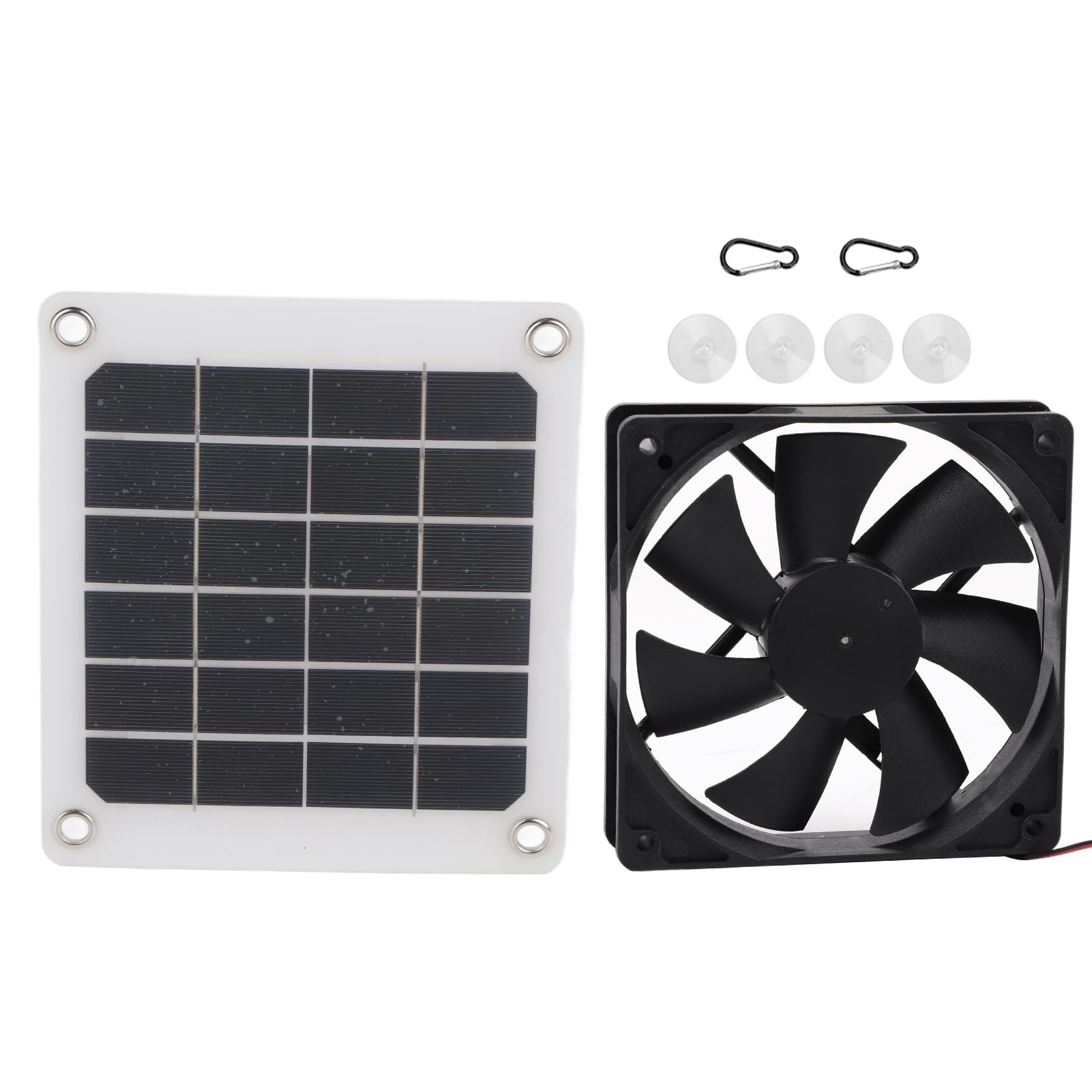AOWINHIT 6V 10W ventola solare USB IP65 serra pollaio