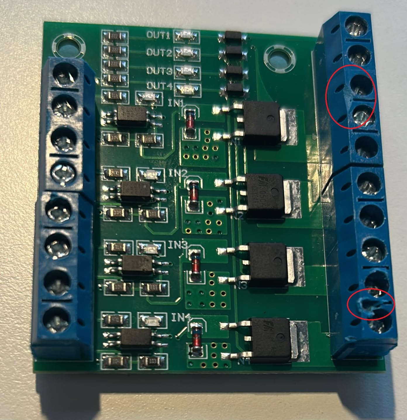 Kuuleyn Modulo MOSFET 4 Canali 10A PWM PLC