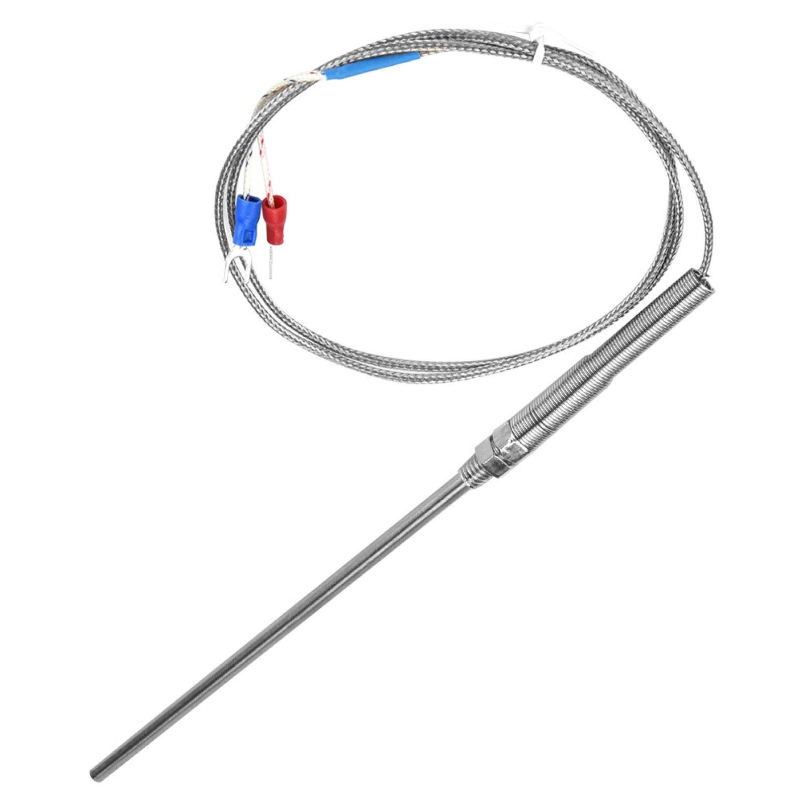 Kuuleyn Tipo K termocoppia M8 150mm 2pz cavo 1m 400°C