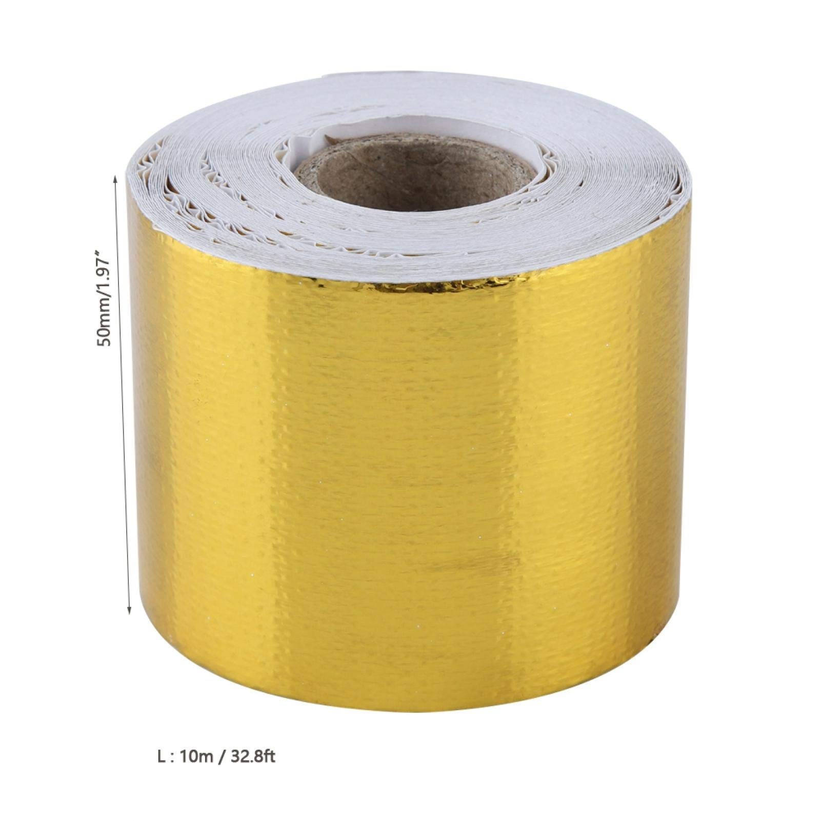 Kuuleyn Nastro Termico Alluminio 10 m x 5 cm Dorato