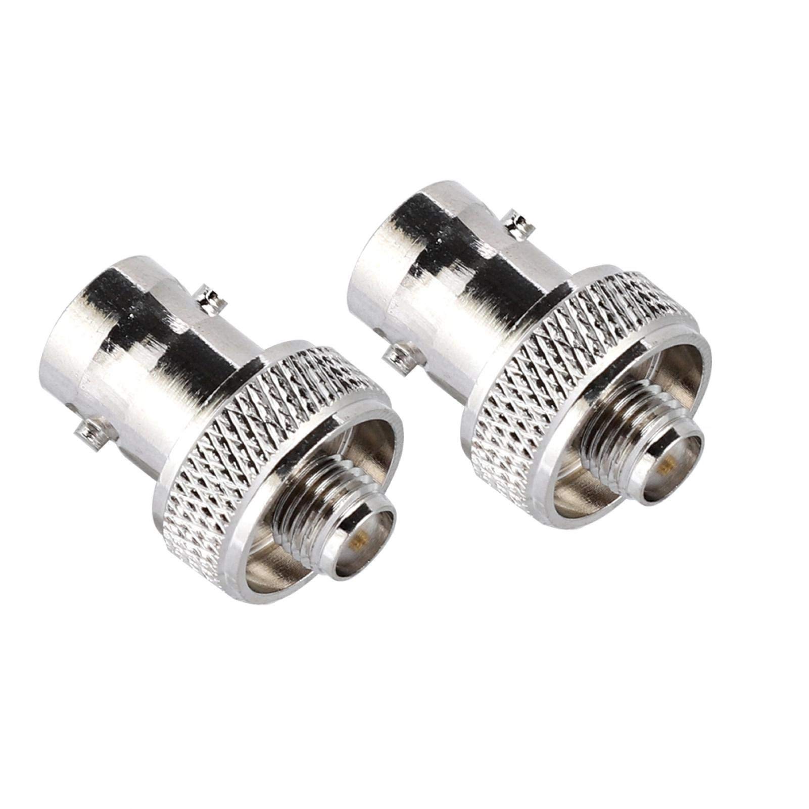 Kuuleyn Adattatore SMA Femmina-BNC Femmina 2 Pezzi 50 Ohm