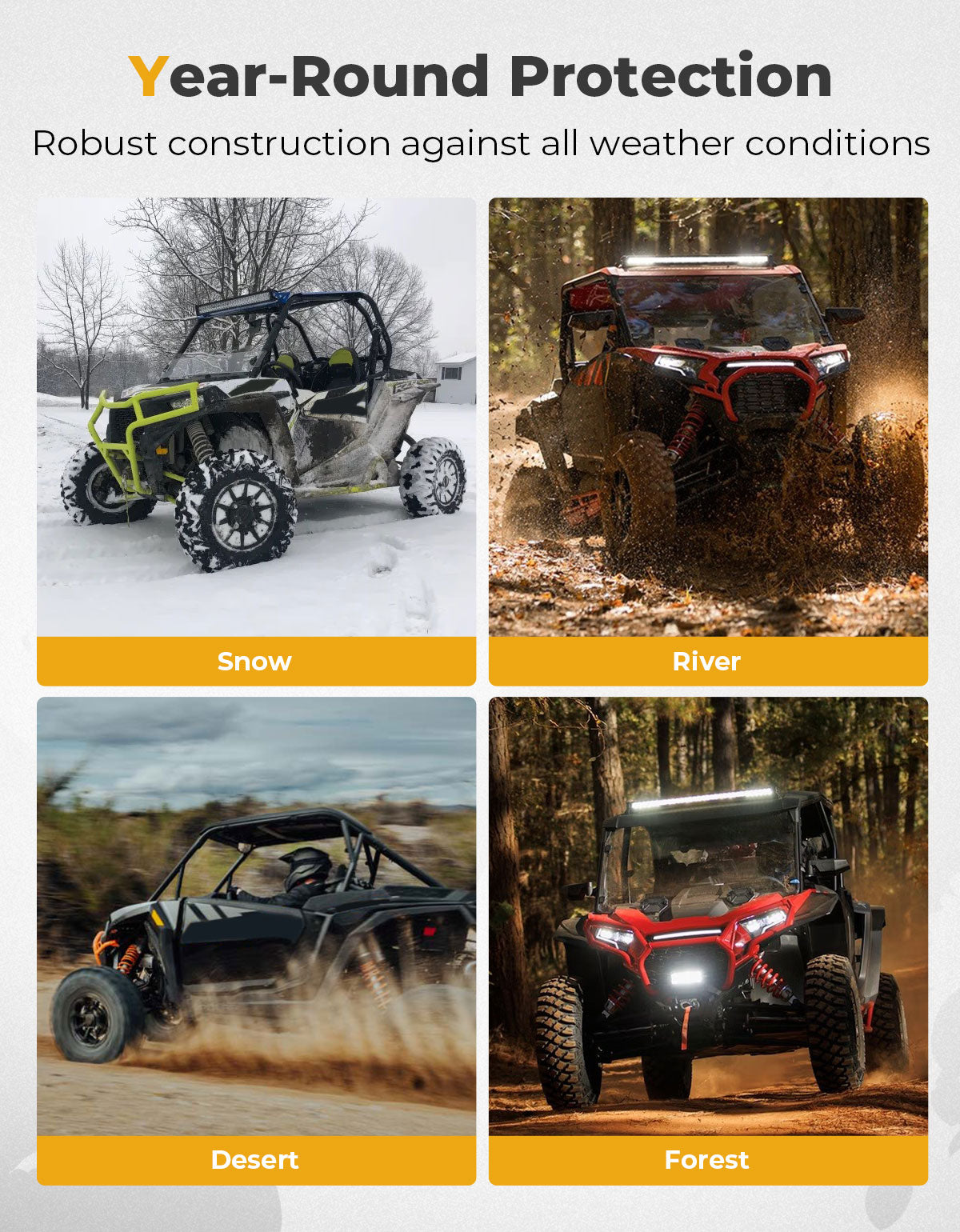 Kemimoto RZR XP 1000 tappetini TPE anteriori coppia 2024+