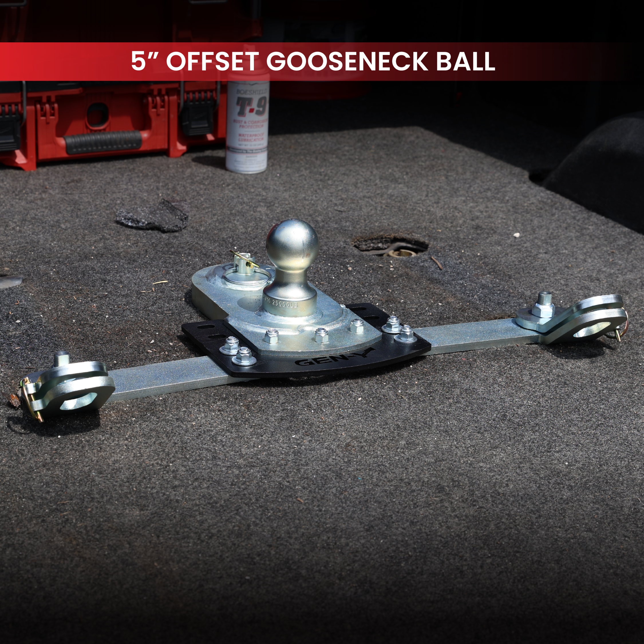 GEN-Y Hitch GoosePuck GEN 2 Gancio Traino 5" 25K