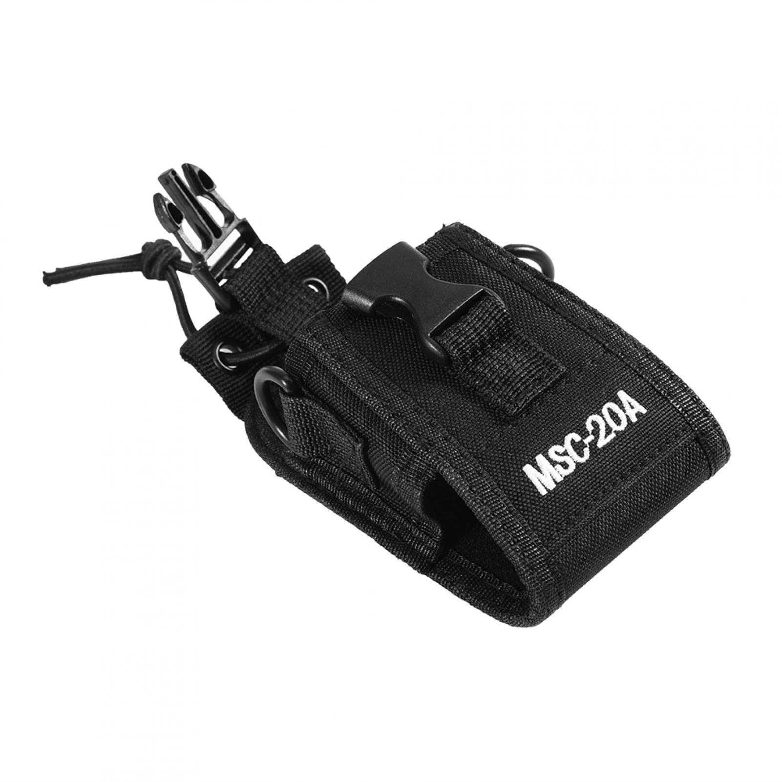 Kuuleyn MSC-20A Custodia Radio Nylon Nera con Tracolla
