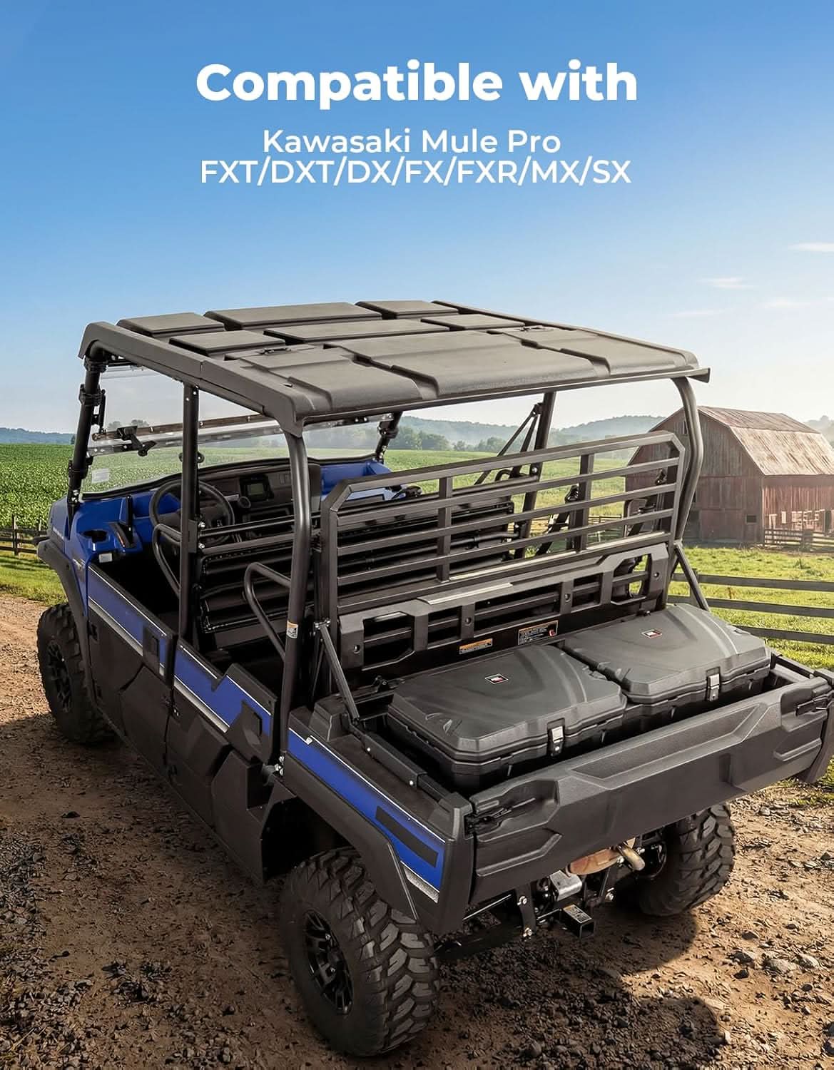 KEMIMOTO Mule Pro Baule Cassone 110L con Serratura