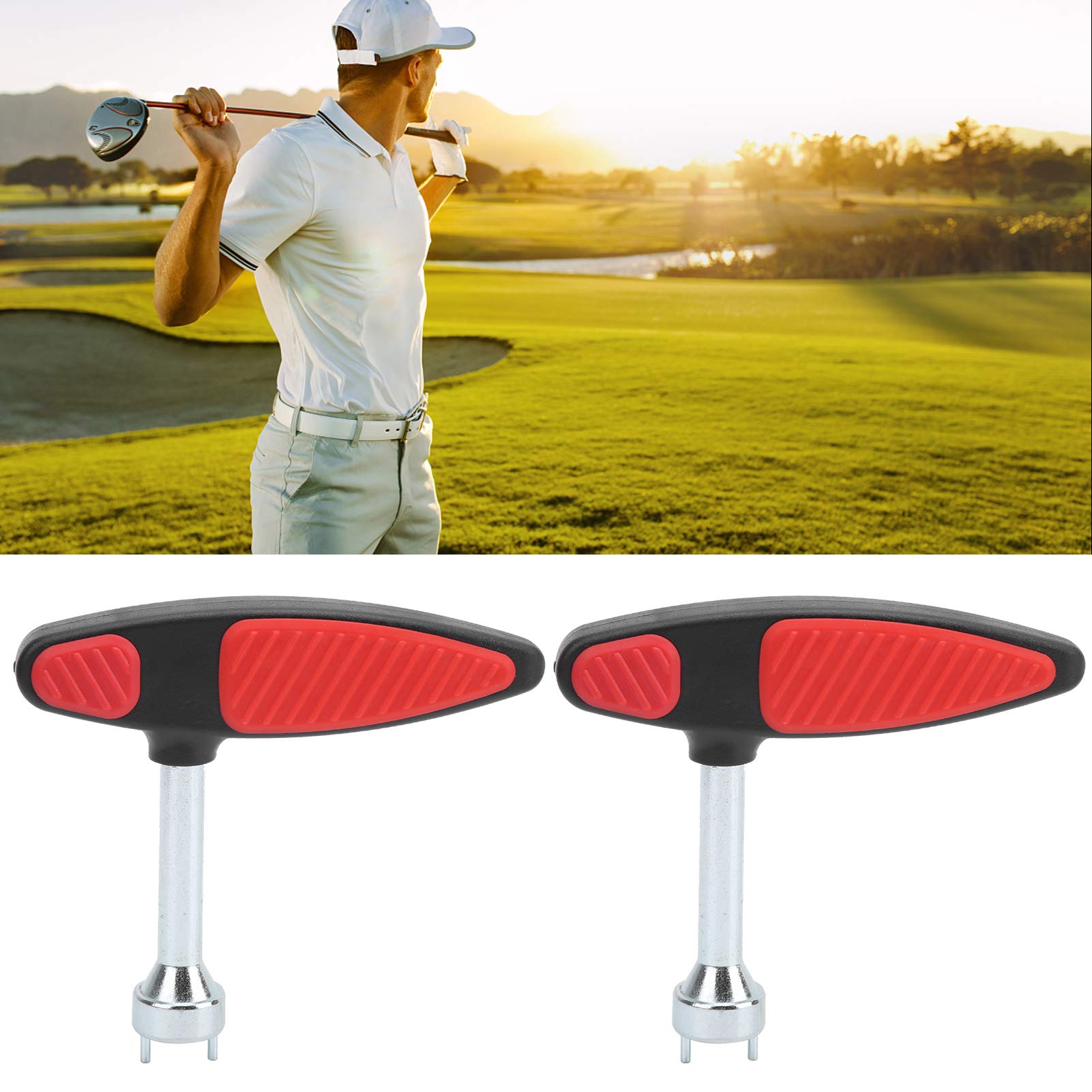 Kuuleyn Chiave Tacchetti Scarpe Golf 2 Pezzi Acciaio