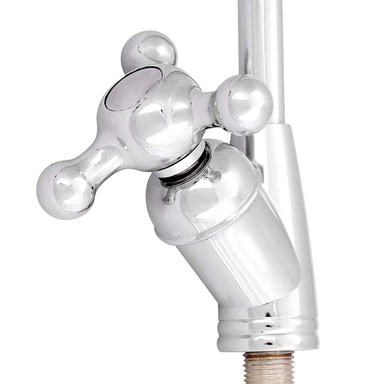 Kuuleyn rubinetto osmosi collo oca 1/4" 360° cromo