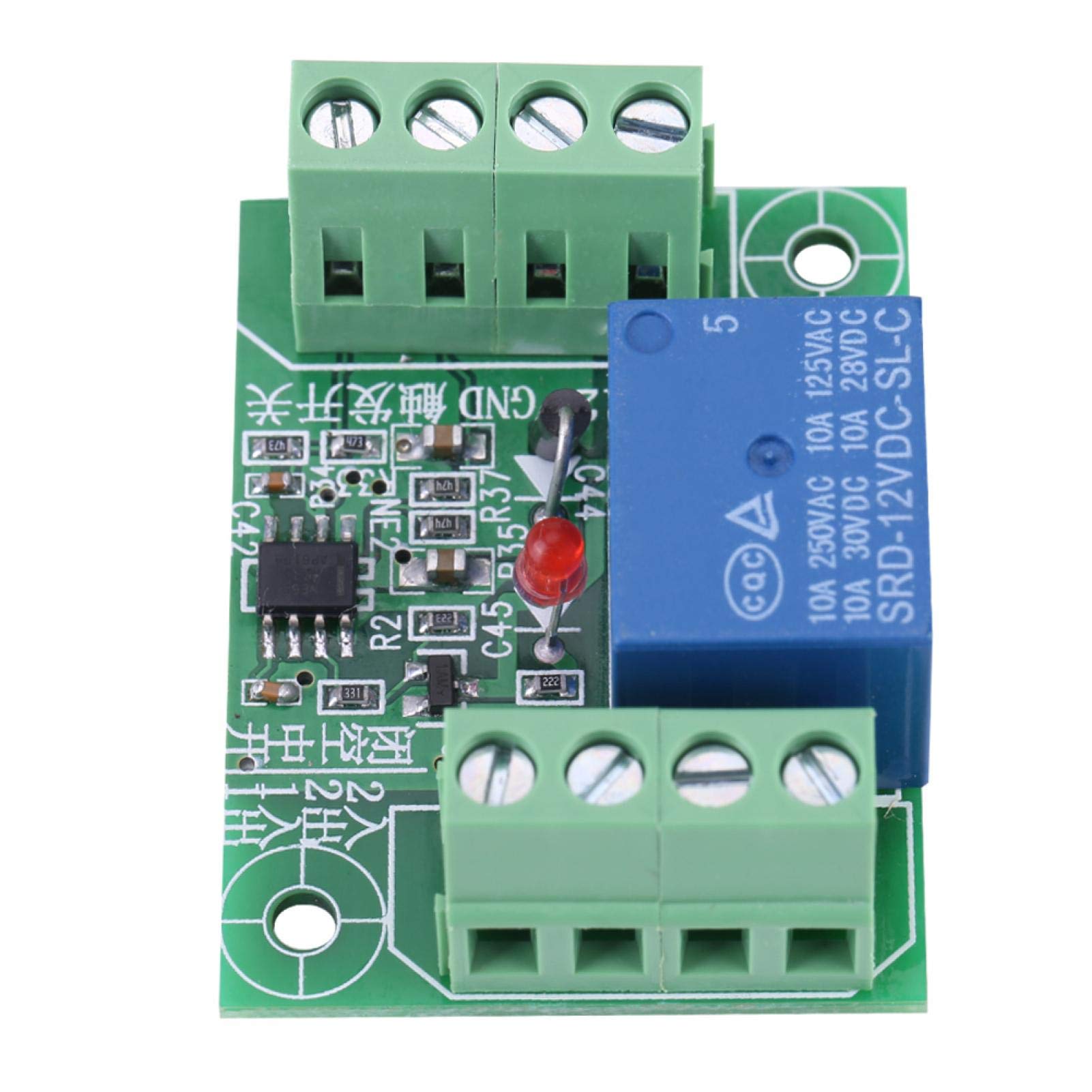 Kuuleyn Modulo Relè Bistabile 1 Canale DC 12V Morsetti Vite