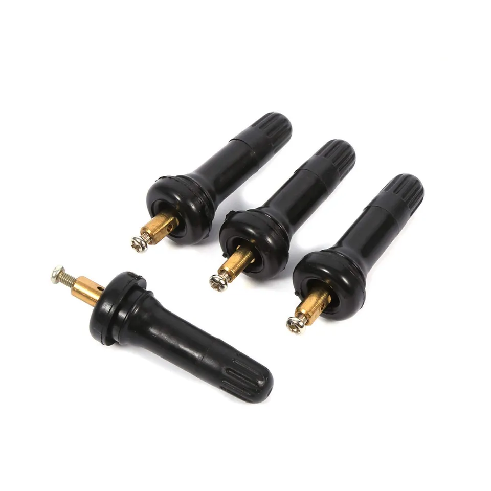 Kuuleyn steli valvola TPMS gomma neri 4 pezzi 60 mm