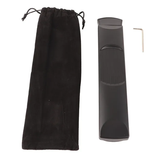 AOWINHIT Chitarra Tascabile 6 Corde Mogano Nero