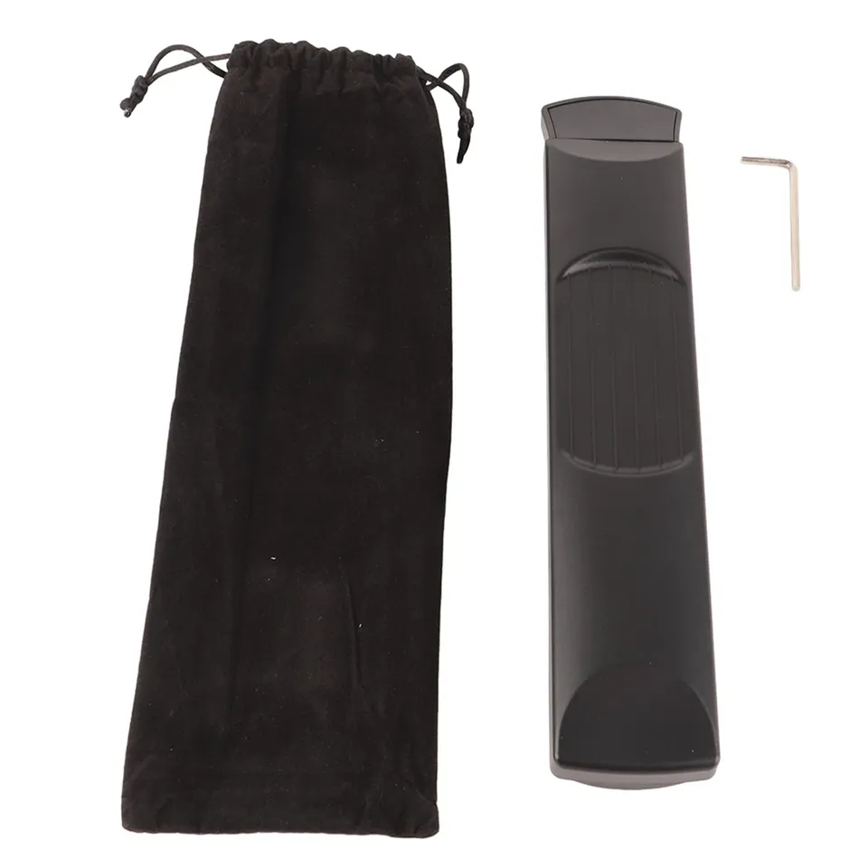 AOWINHIT Chitarra Tascabile 6 Corde Mogano Nero