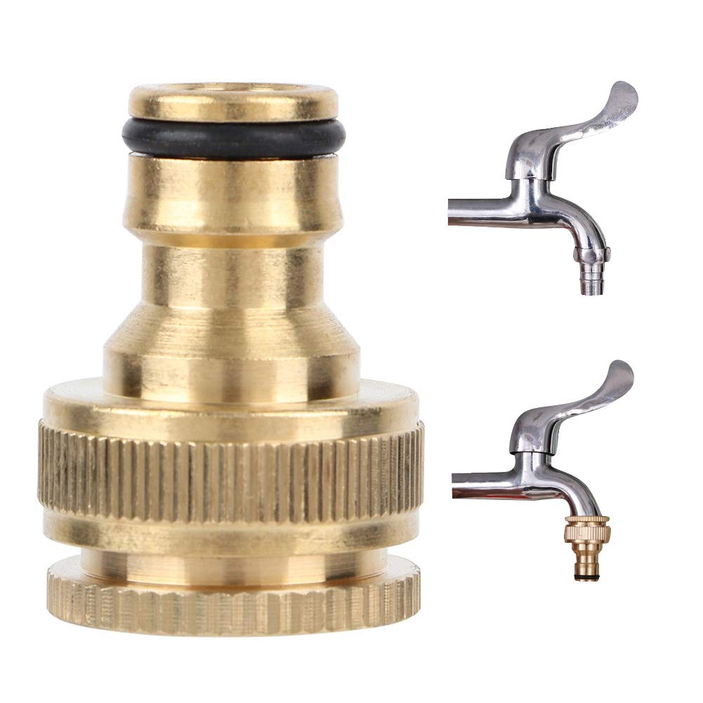 Kuuleyn Connettore Tubo 3/4 Ottone Giardino Rapido