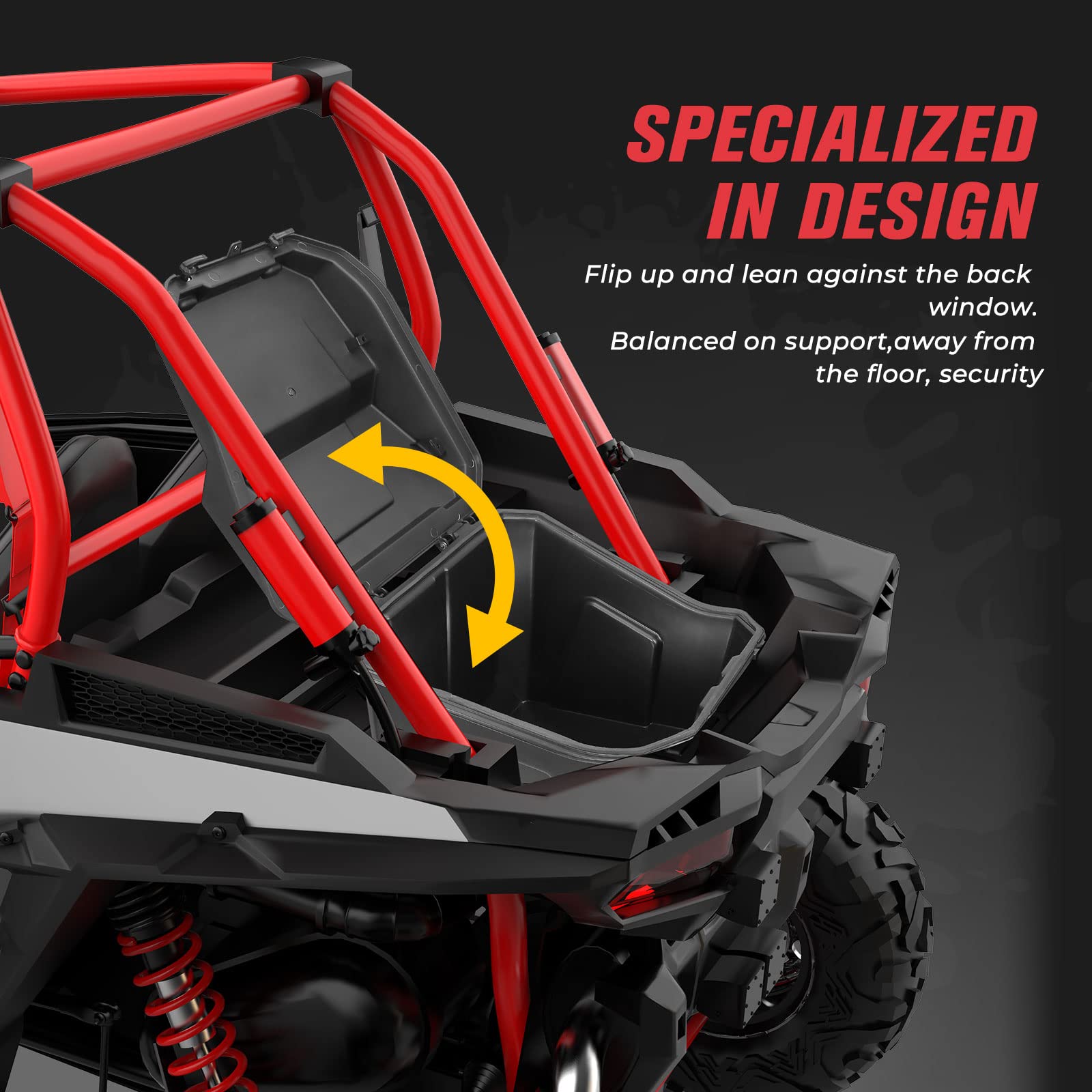 KEMIMOTO Box RZR XP 1000 baule 65L impermeabile