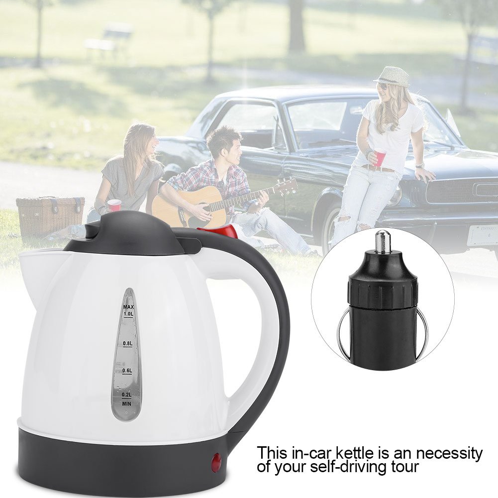 Kuuleyn Bollitore Elettrico Auto 24V 1000 ml Acciaio Inox