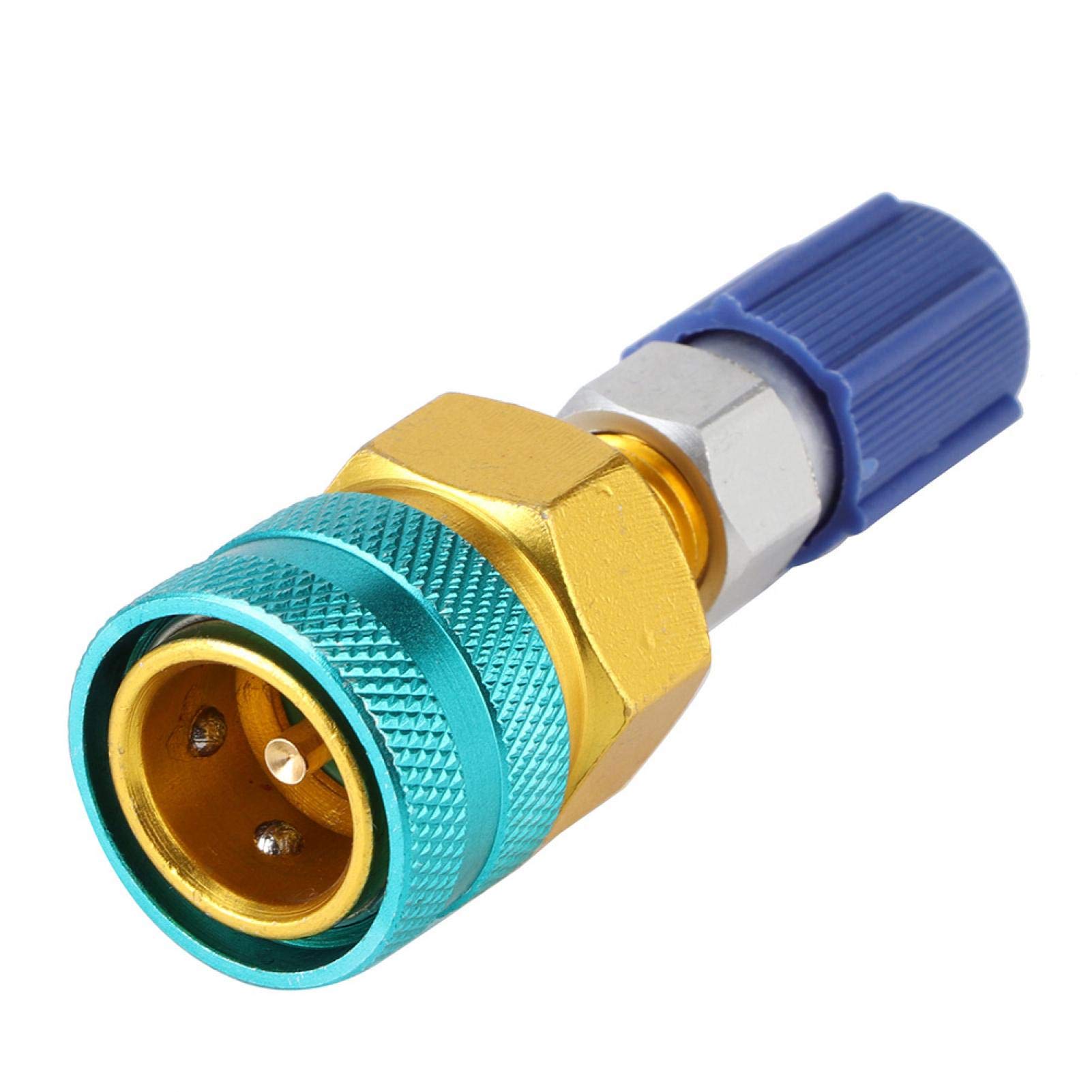 Kuuleyn QC1234L adattatore clima auto lato bassa R1234YF ottone