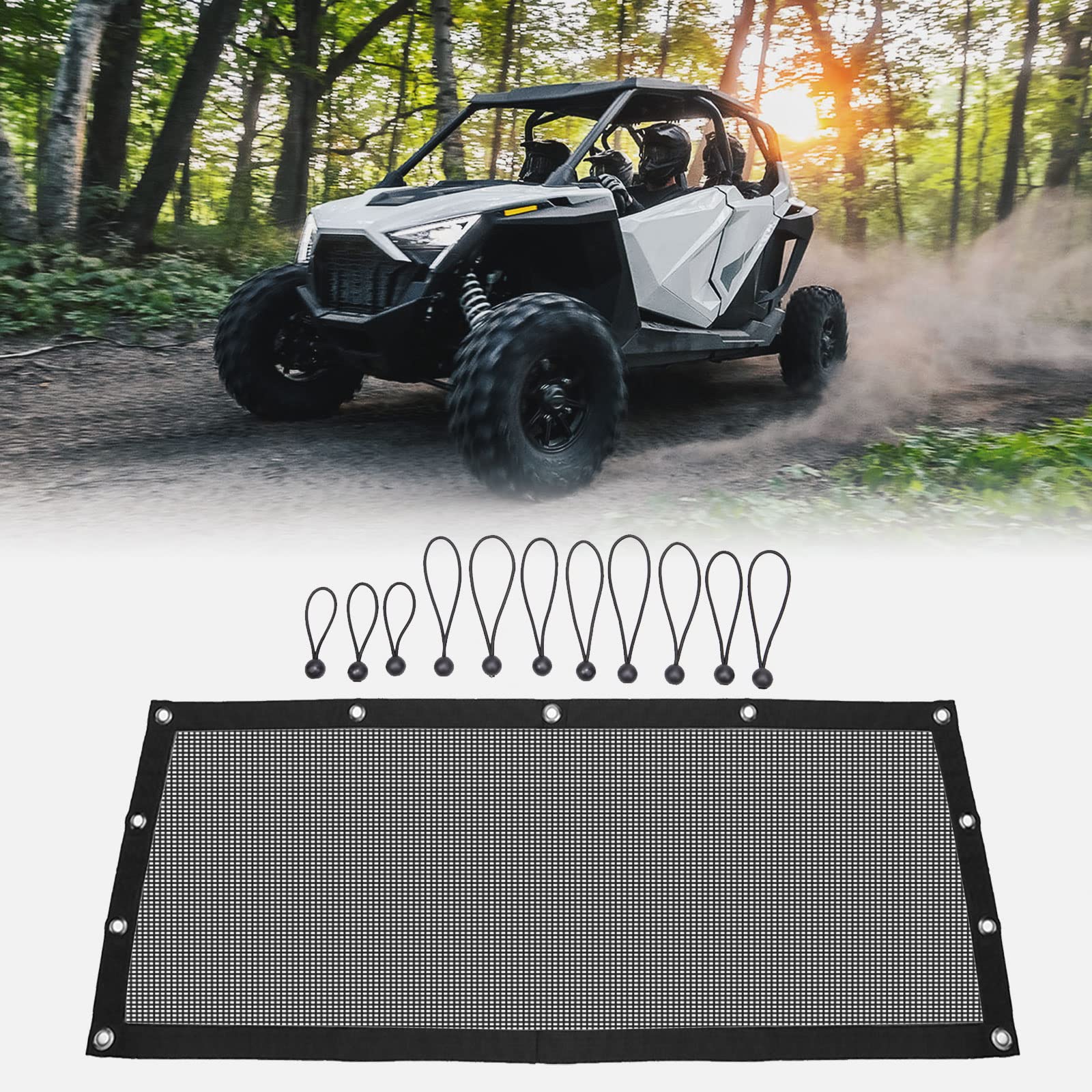 KEMIMOTO RZR PRO XP rete lunotto posteriore ventilata