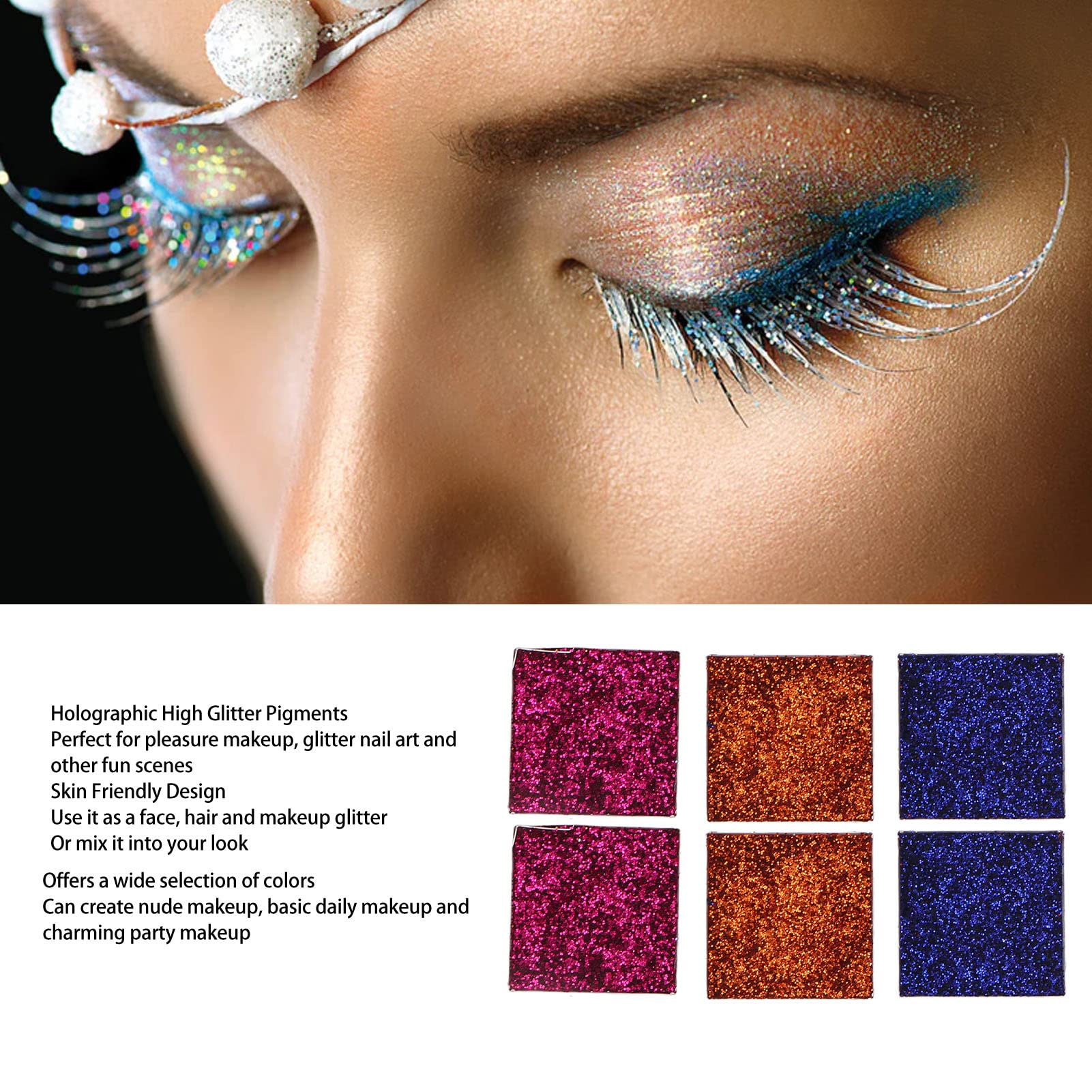 Kuuleyn Halloween J1 J2 J3 palette ombretto 2 pezzi glitter