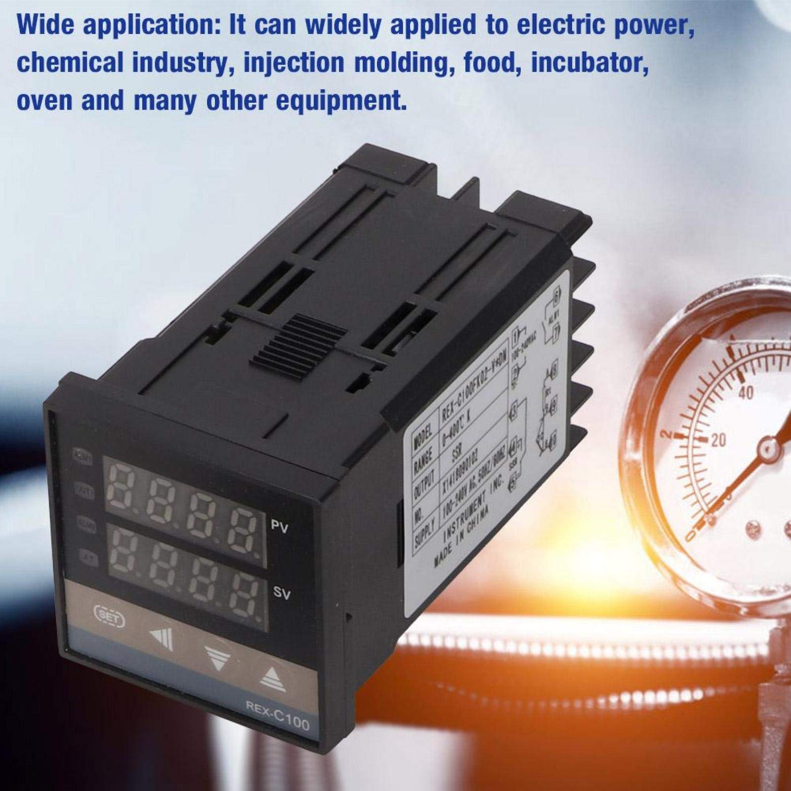 Kuuleyn Termoregolatore PID Digitale LED 0-400 °C Kit