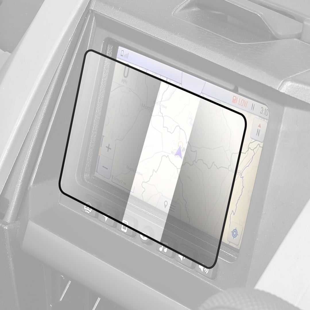 KEMIMOTO RZR pellicola vetro display 7 pollici 1 pz