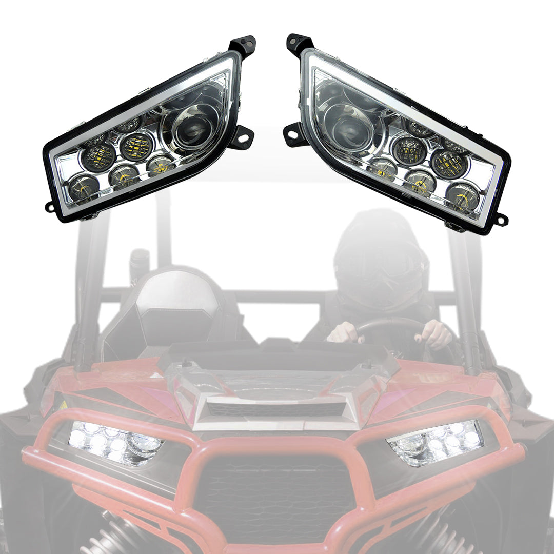 Kemimoto RZR XP 1000 fari LED anteriori coppia 30W