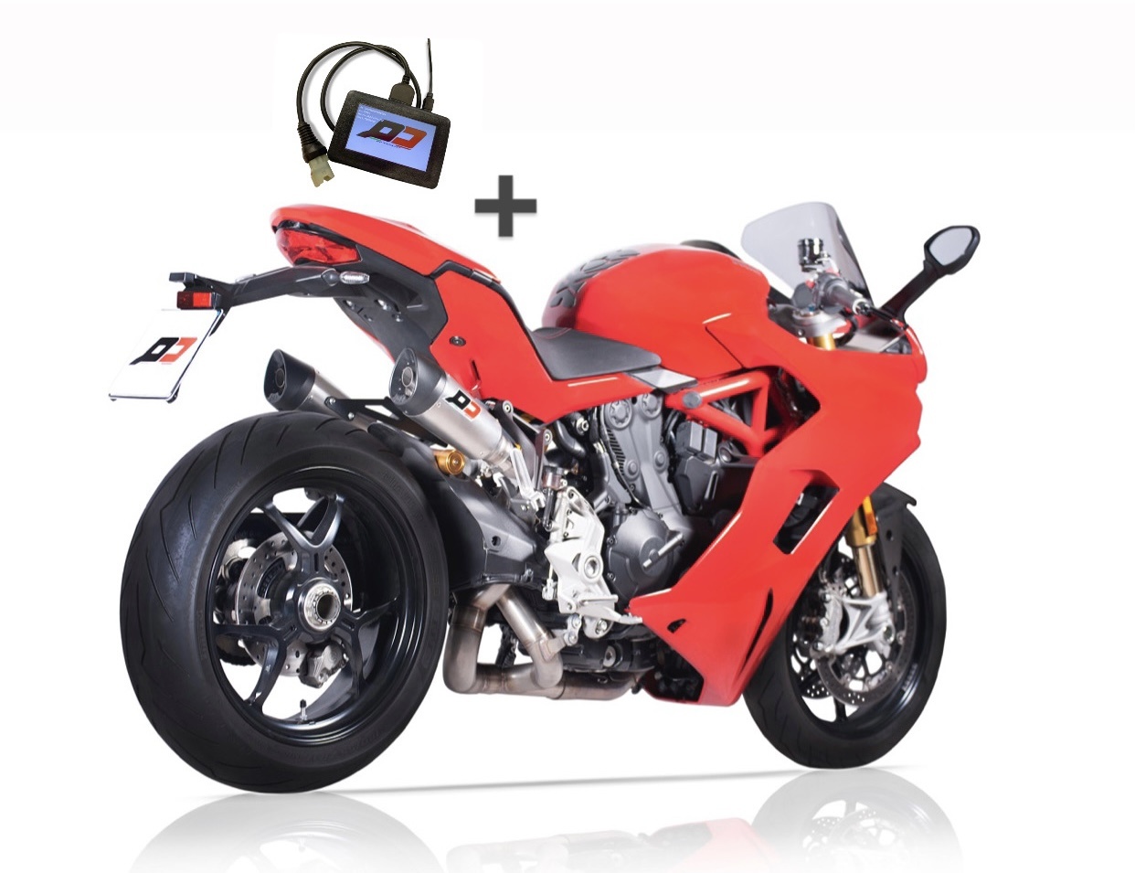QD Exhaust ECU Tuning Supersport 939 kit scarico Euro 4