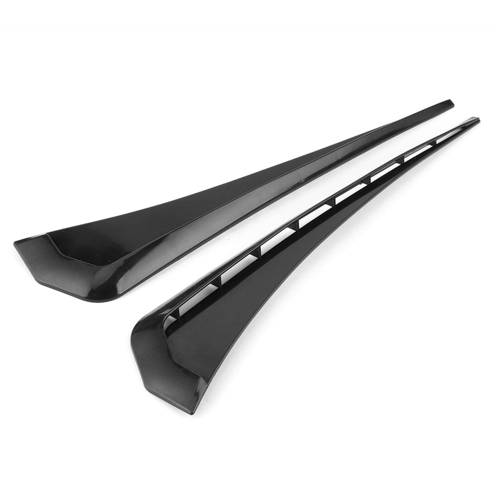 Kuuleyn Striscia Sfiato Parafango Nero ABS 2 Pezzi