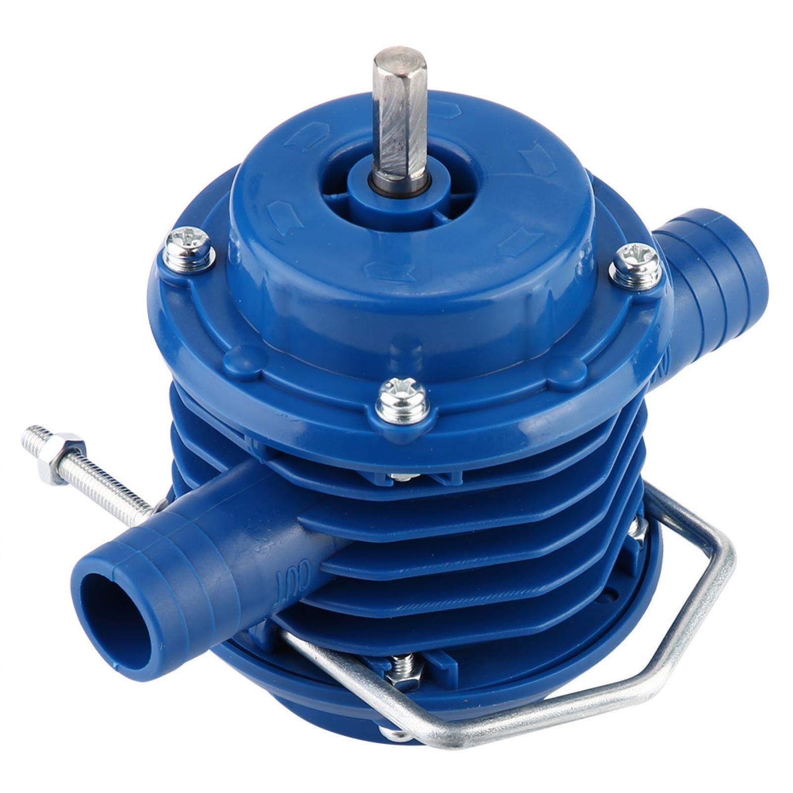 Kuuleyn pompa acqua per trapano blu autoadescante piccola