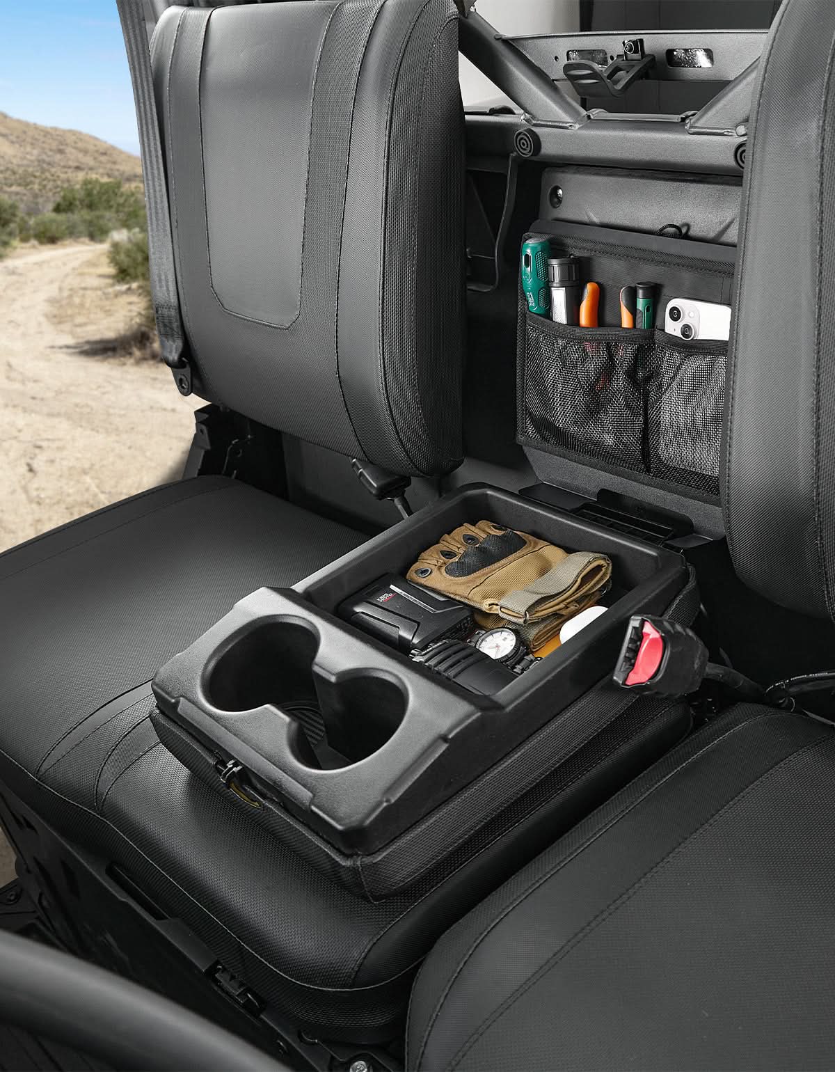Kemimoto UForce 1000 cover console centrale alluminio